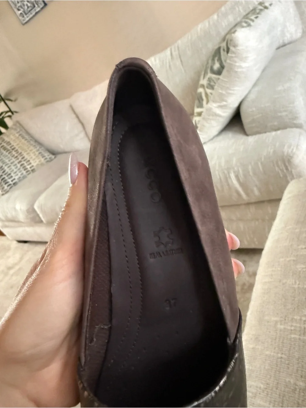 Ecco stylish slip